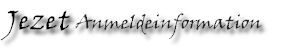 Jezet Anmeldeinformation